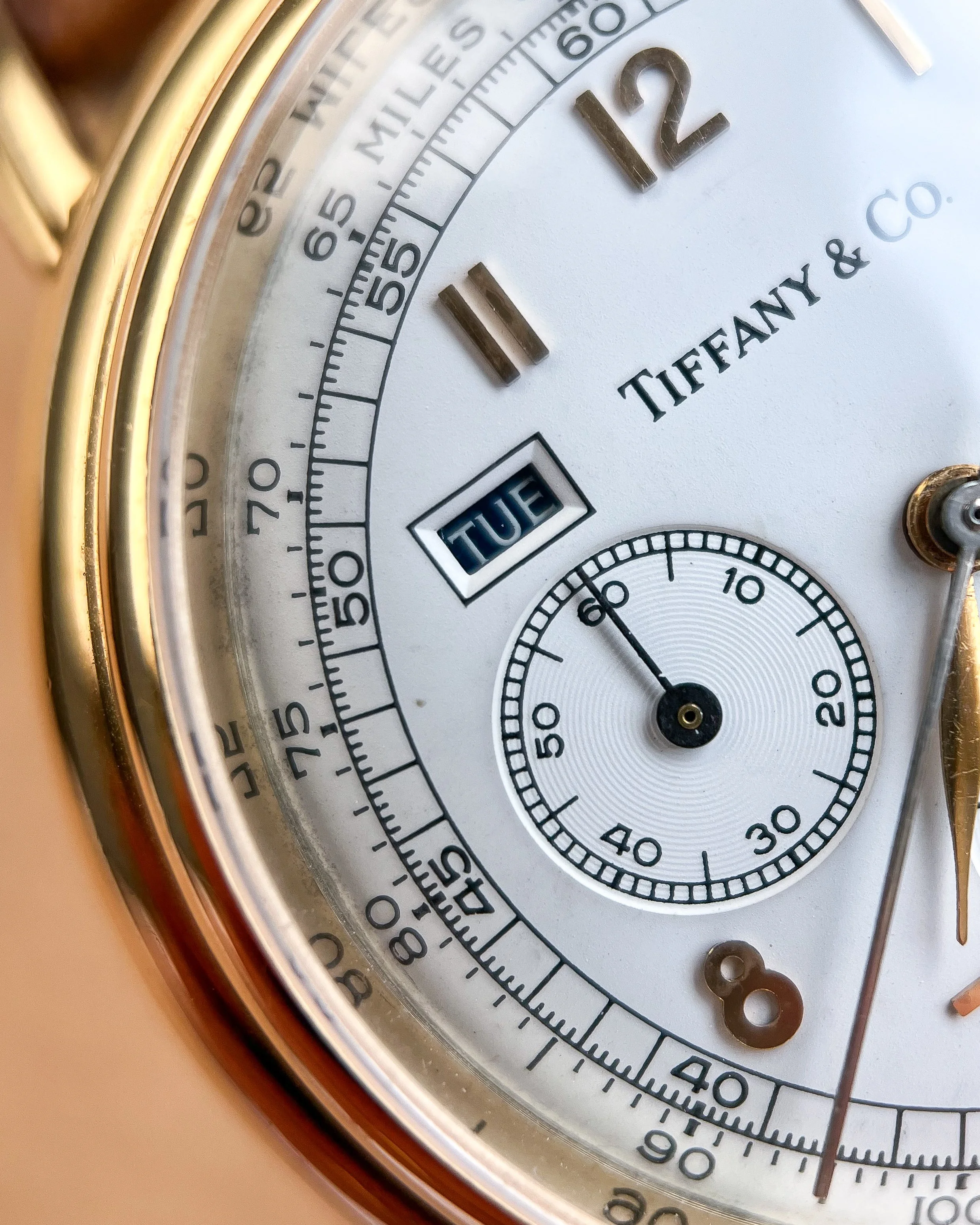 1980's Tiffany and Co 'El Primero' Chronograph Calendar by Waldan